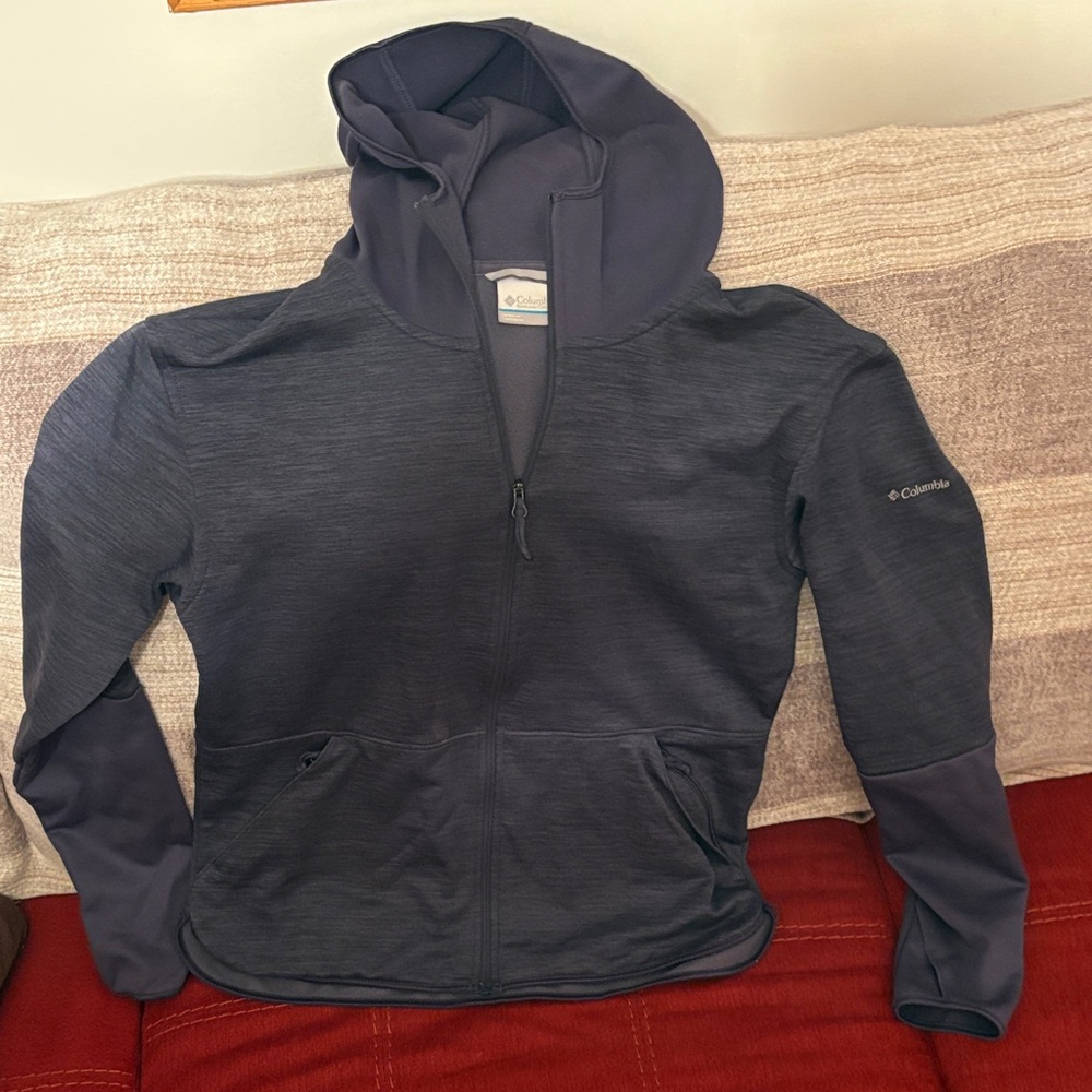 Columbia women’s Dark Blue Full-Zip Hoodie